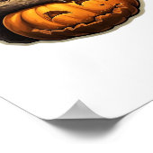 Poster Halloween classique à thème Sloth T-shirt (Coin)