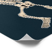 Poster Halloween Dab Skeleton Pirate Dance (Coin)