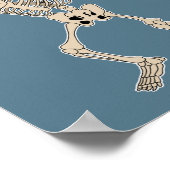 Poster Halloween Dab Skeleton Pirate Dance (Coin)