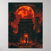 Poster Halloween de la maman émergente - Tombe antique et (Devant)