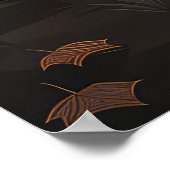 Poster Halloween de Terre-Neuve Éffrayant (Coin)