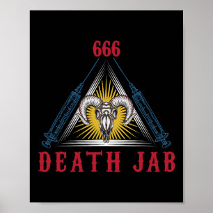 Poster Halloween Death Jab Mad Scientist Mal Genius