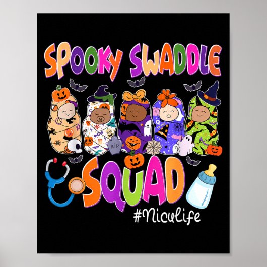 Poster Halloween drôle (Devant)