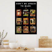 Poster Halloween drôle (Cuisine)