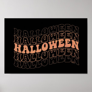 Poster HALLOWEEN drôle halloween
