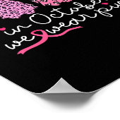 Poster Halloween du fantôme de l'équipe de soutien au can (Coin)