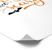 Poster Halloween Eat Drink And Be Scary Creative Casual (Coin)