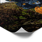 Poster Halloween effrayant. (Coin)