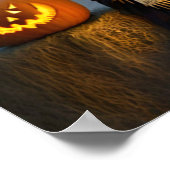 Poster Halloween éffrayant. (Coin)