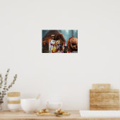 Poster Halloween effrayant. (Cuisine)