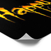 Poster Halloween effrayant (Coin)