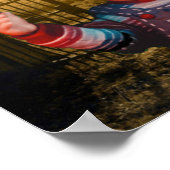Poster Halloween effrayant. (Coin)