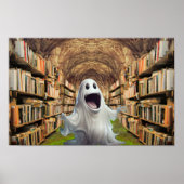 Poster Halloween éffrayant. (Devant)