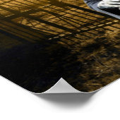 Poster Halloween éffrayant. (Coin)