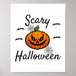 Poster Halloween effrayant