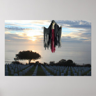 Poster Halloween effrayant.