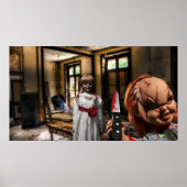 Poster Halloween effrayant. (Devant)