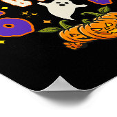 Poster Halloween effrayant 67 Numéro 67 Six Sept Mème Drô (Coin)