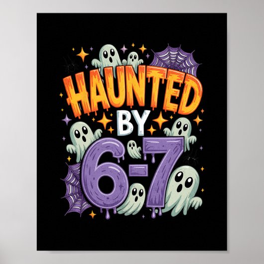 Poster Halloween effrayant 67 Six Sept Mème 1 (25)  (Devant)
