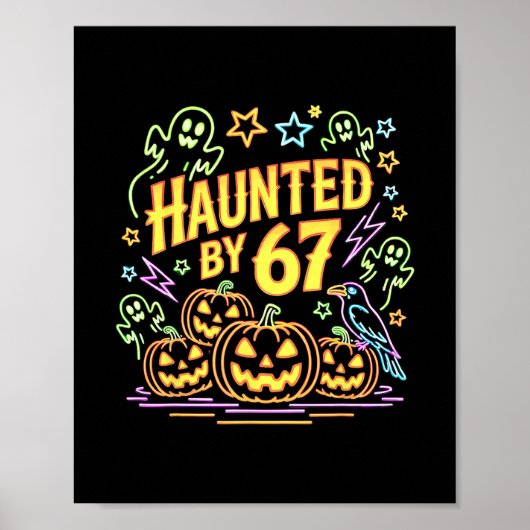 Poster Halloween effrayant 67 Six Sept Meme 1 (6) (Devant)