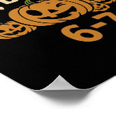Poster Halloween effrayant 67 Six Seven Meme 1 (11)  (Coin)