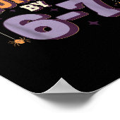 Poster Halloween effrayant 67 Six Seven Meme 1 (9) (Coin)