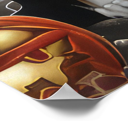 Poster Halloween Éffrayant australien (Coin)