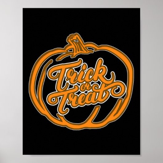 Poster Halloween effrayant Et Drôle 1 (Devant)