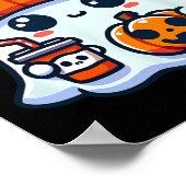 Poster Halloween éffrayant Ghost Mens (Coin)