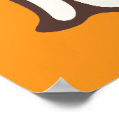 Poster Halloween Éffrayante et mignonne (Coin)