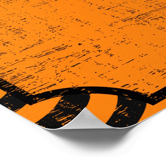 Poster Halloween en détresse (Coin)