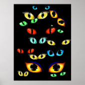 Poster Halloween Eyes (Devant)