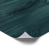 Poster Halloween Fantôme et chat Tricot ou traitement (Coin)