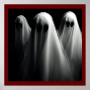 Poster Halloween - Fantômes 2