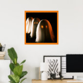 Poster Halloween - Fantômes 3 (Bureau à domicile)