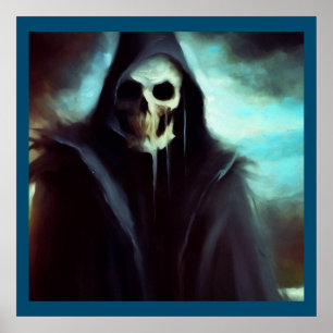 Poster Halloween - Faucheuse 3