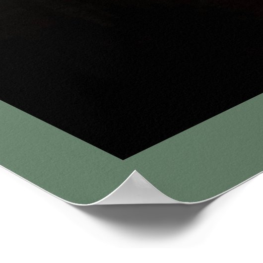 Poster Halloween - Forêt hantée 4 (Coin)