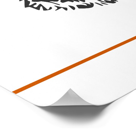 Poster Halloween Fun | Trick de sorcière et de chat ou po (Coin)