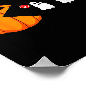 Poster Halloween Gamer Pumpkin Eating Ghost Costume Men B (Coin)