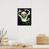 Poster Halloween Ghost (Cuisine)