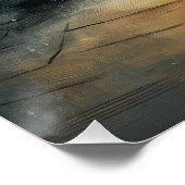 Poster Halloween Ghost et Rencontre de chat (Coin)