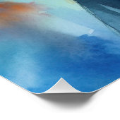 Poster Halloween grand Danse avec la peur Citrouille (Coin)