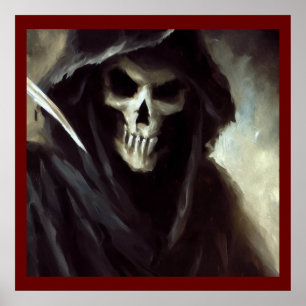Poster Halloween - Grande Faucheuse 4