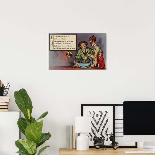 Poster Halloween GreetingCandle Grease (Bureau à domicile)