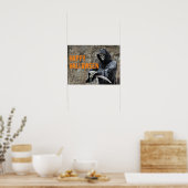 Poster Halloween Grim Reaper personnalisable (Cuisine)