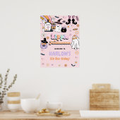 Poster Halloween Halloween Fantôme Super rétro (Cuisine)