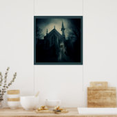 Poster Halloween - Haunted Church 2 (Cuisine)