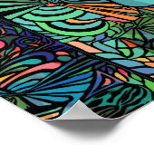 Poster Halloween Hippie Skull Thunder_cove (Coin)