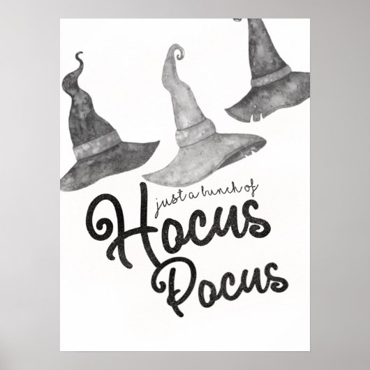 Poster Halloween hocus pocus sorcières (Devant)
