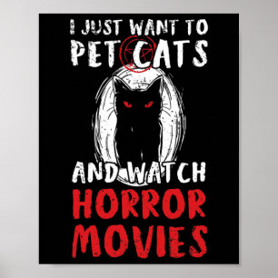 Poster Halloween Horror Movie Design pour un fan d'Hallow